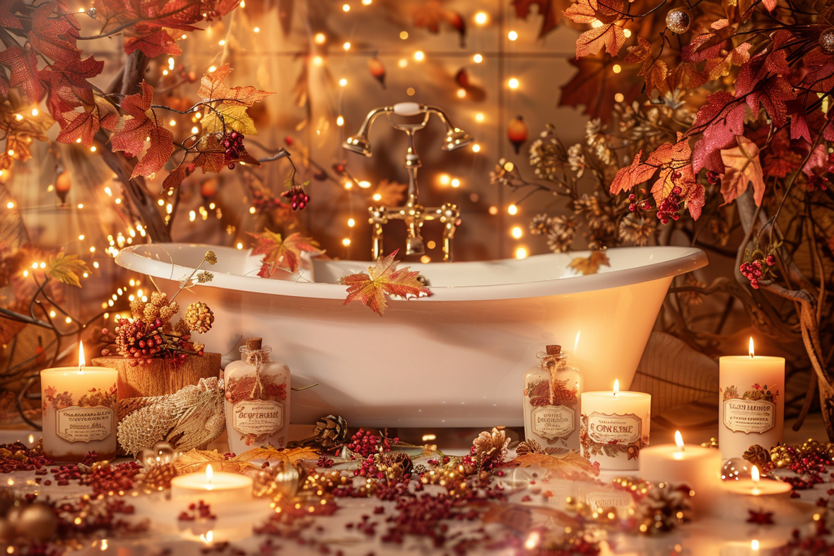 Turn Your Bathroom Into a Fall Festival