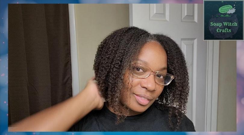 Styling with The Soap Witch - Wash N Go Type 4 Hair