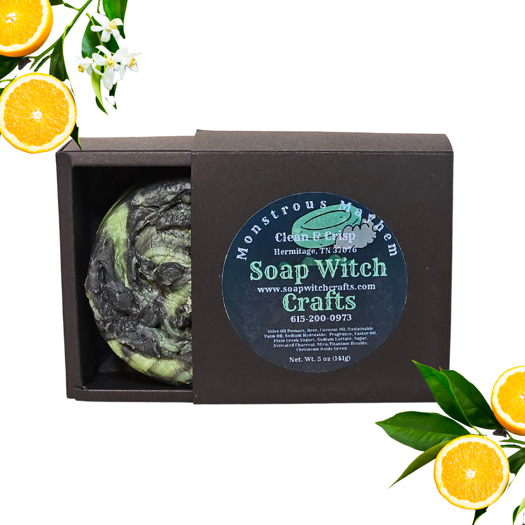 Testing the Lather on My Clean & Crisp Beer Soap