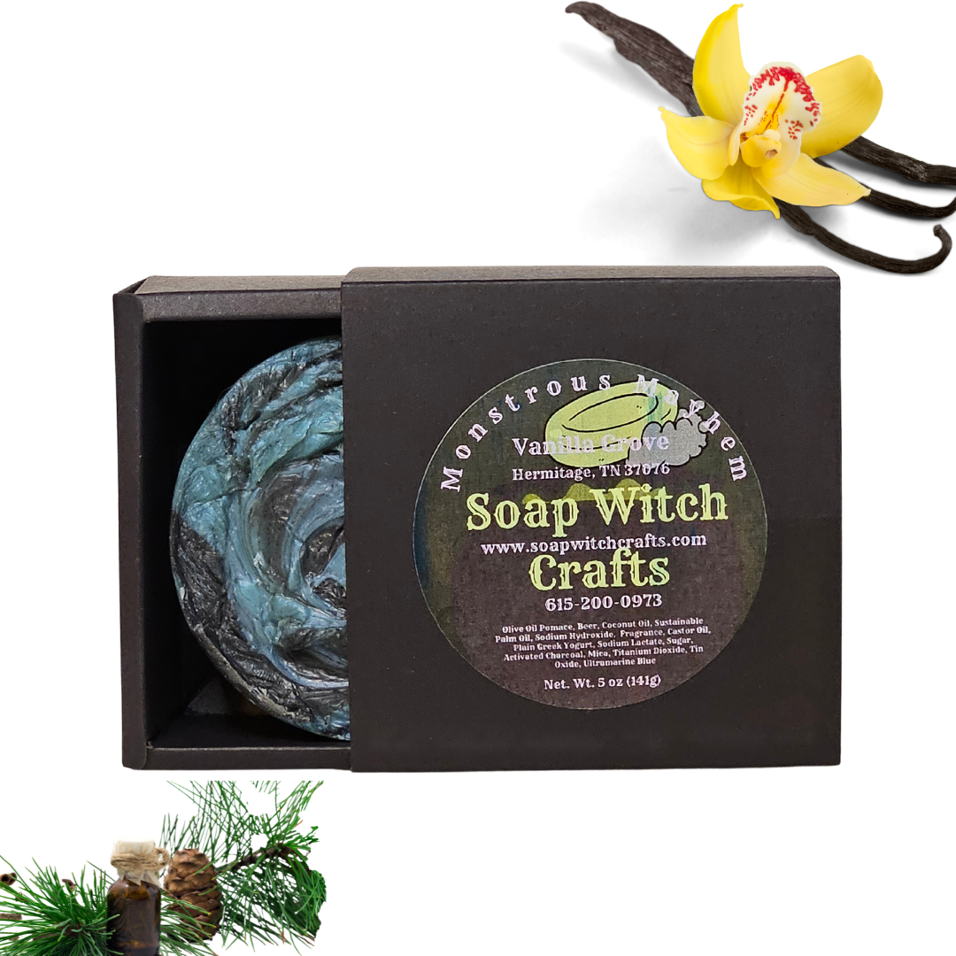 Testing the Lather on My Vanilla Grove Beer Soap