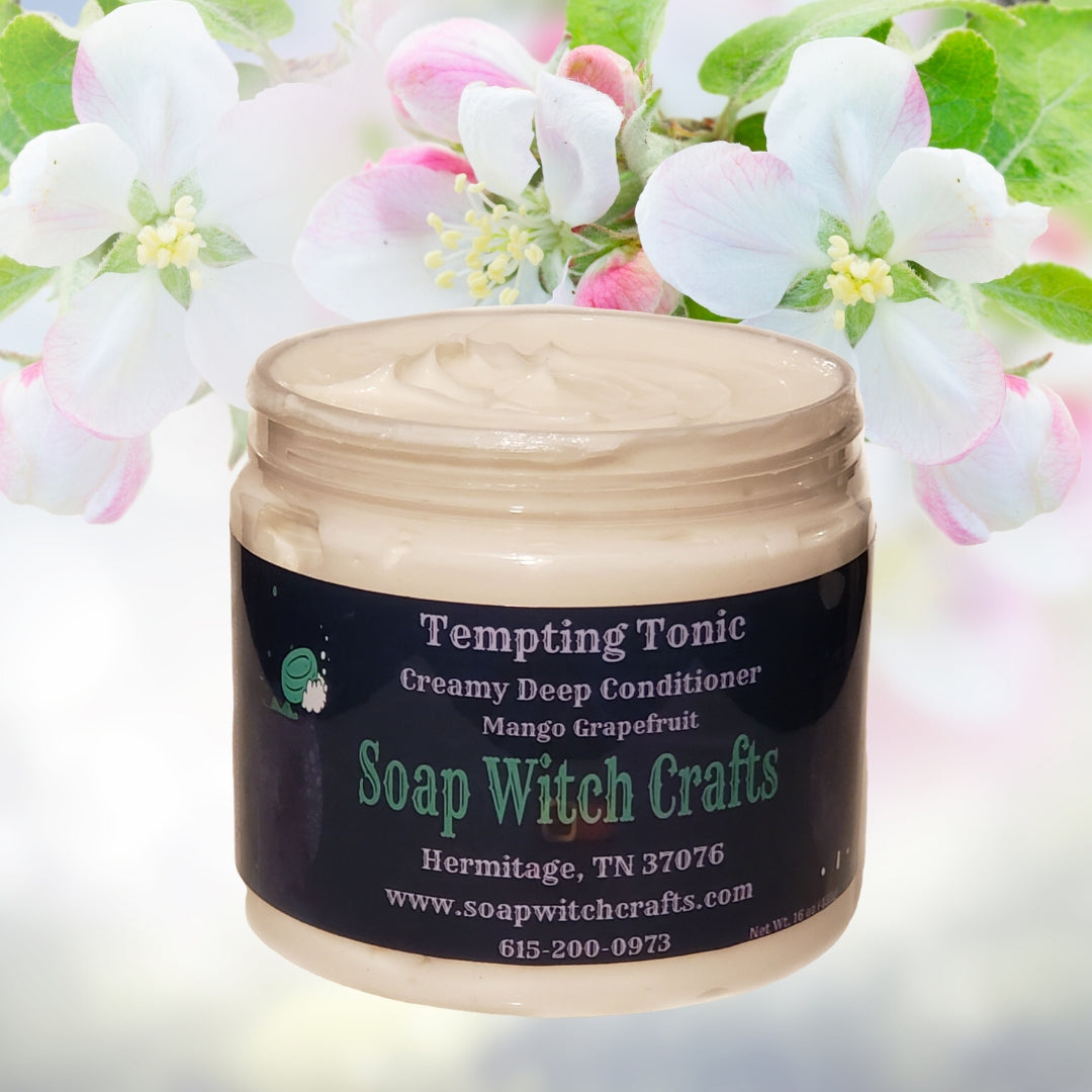 Soap Witch Crafts Tempting Tonic Deep Conditioner Kinky Curly Hair