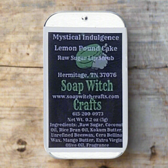 Mystical Indulgence Raw Sugar Lip Scrub - Lavender Peppermint