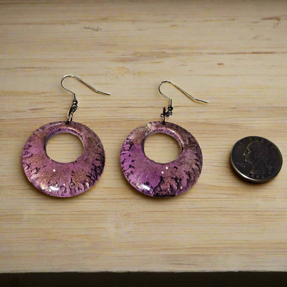 Bewitching Cauldron Charms - Enchanted Resin Earrings