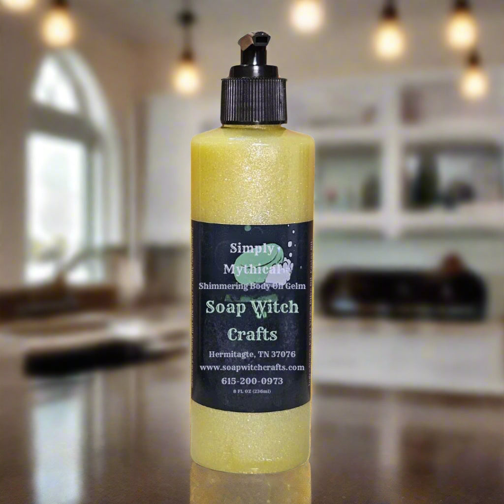 Simply Mythical Shimmering Body Oil Gel - Tropical Fantasy - 0