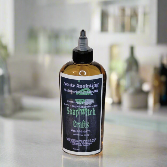 Acute Anointing Moisturizing Hair Oil - Lavender Peppermint