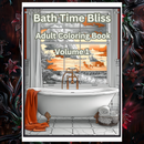 Bath Time Bliss Adult Coloring Book Vol. 1 - 50 Printable Coloring Pages-3