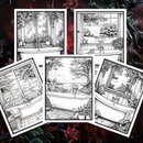 Bath Time Bliss Adult Coloring Book Vol. 1 - 50 Printable Coloring Pages-2