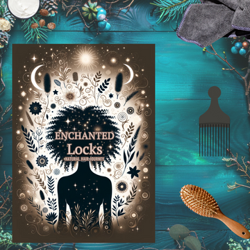 Enchanted Locks Coily Cover - 17 Printable Journal Planner Pages