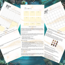 Enchanted Locks Coily Cover - 17 Printable Journal Planner Pages-2