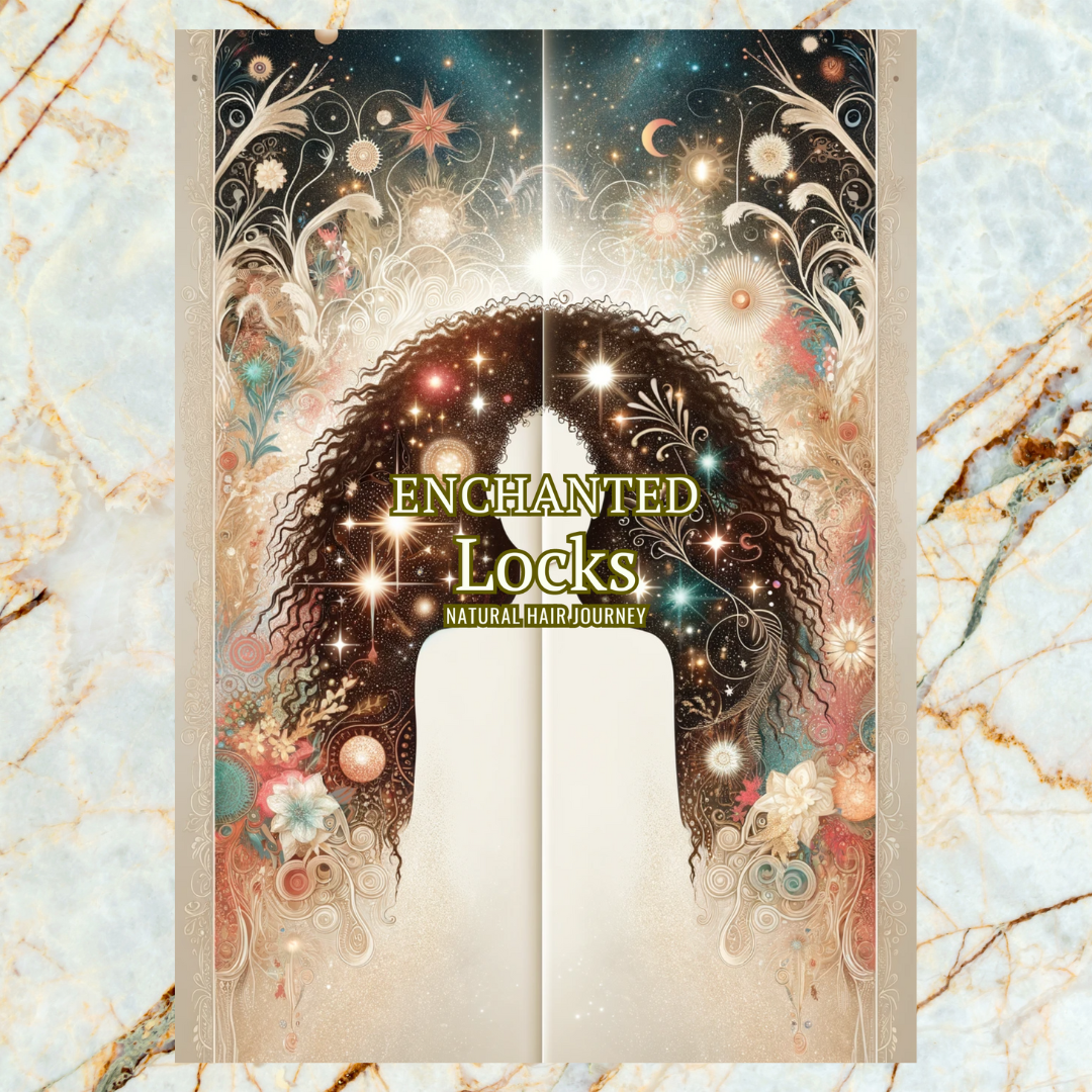 Enchanted Locks Wavy Cover - 17 Printable Journal Planner Pages