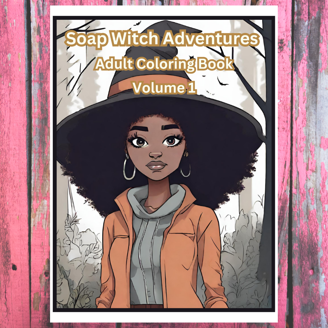 Soap Witch Adventures Vol. 1 - 50 Printable Coloring Pages - 0