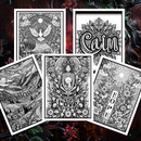 Uplifting Affirmations Adult Coloring Book Vol. 1 - 50 Printable Coloring Pages-2