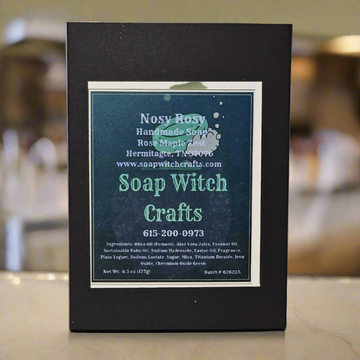 Nosy Rosy Aloe Vera Bar Soap - Rose Maple Zest - 0