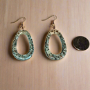 Quirky Cauldron Hoops - Enchanted Resin Earrings-2