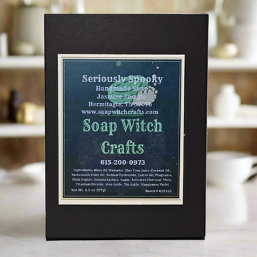 Seriously Spooky Aloe Vera Bar Soap - Jasmine Jungle - 0