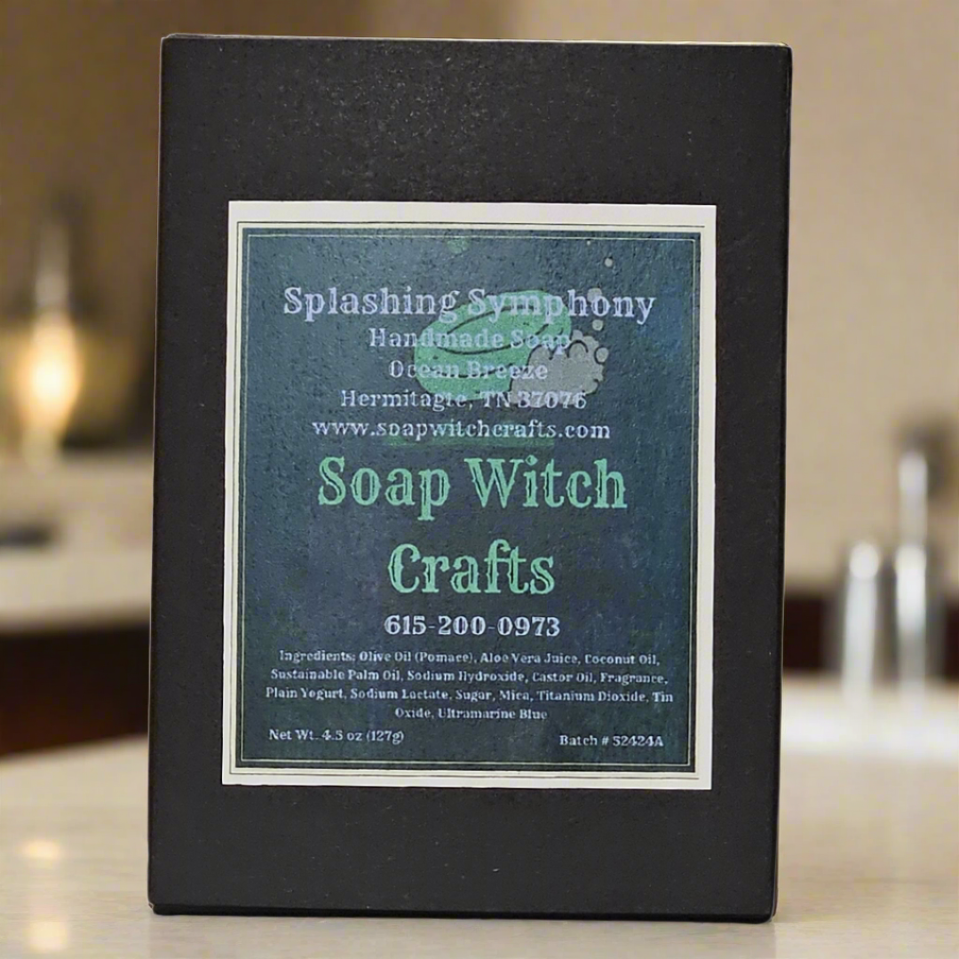 Splashing Symphony Aloe Vera Bar Soap - Ocean Breeze - 0