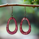 The Cauldron Mishap Danglers - Enchanted Resin Earrings-1