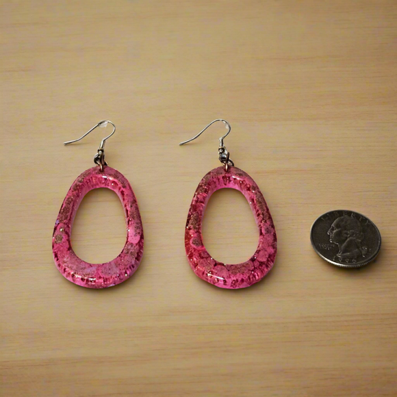The Cauldron Mishap Danglers - Enchanted Resin Earrings