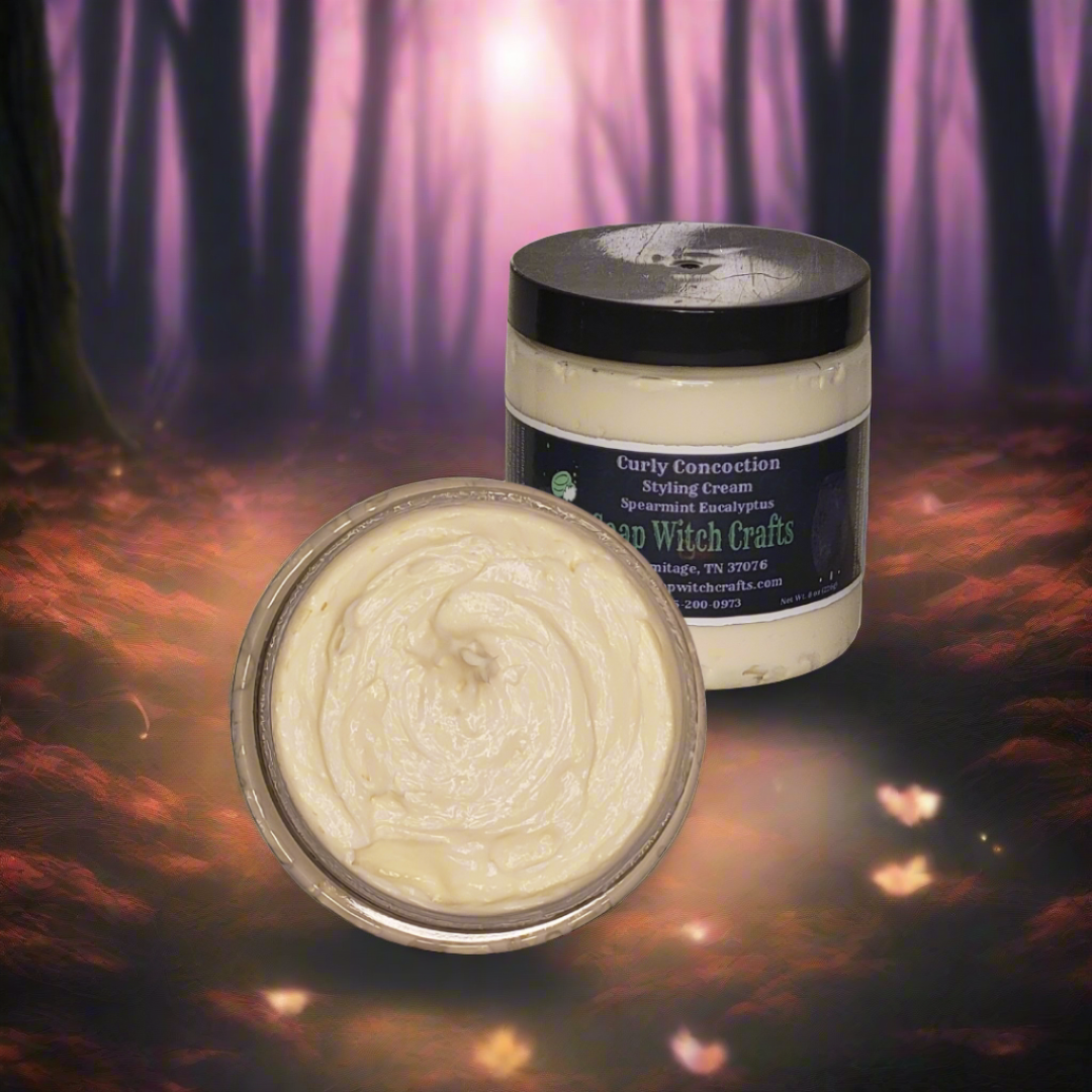 Curly Concoction Moisturizing Styling Cream - Lemon Pound Cake