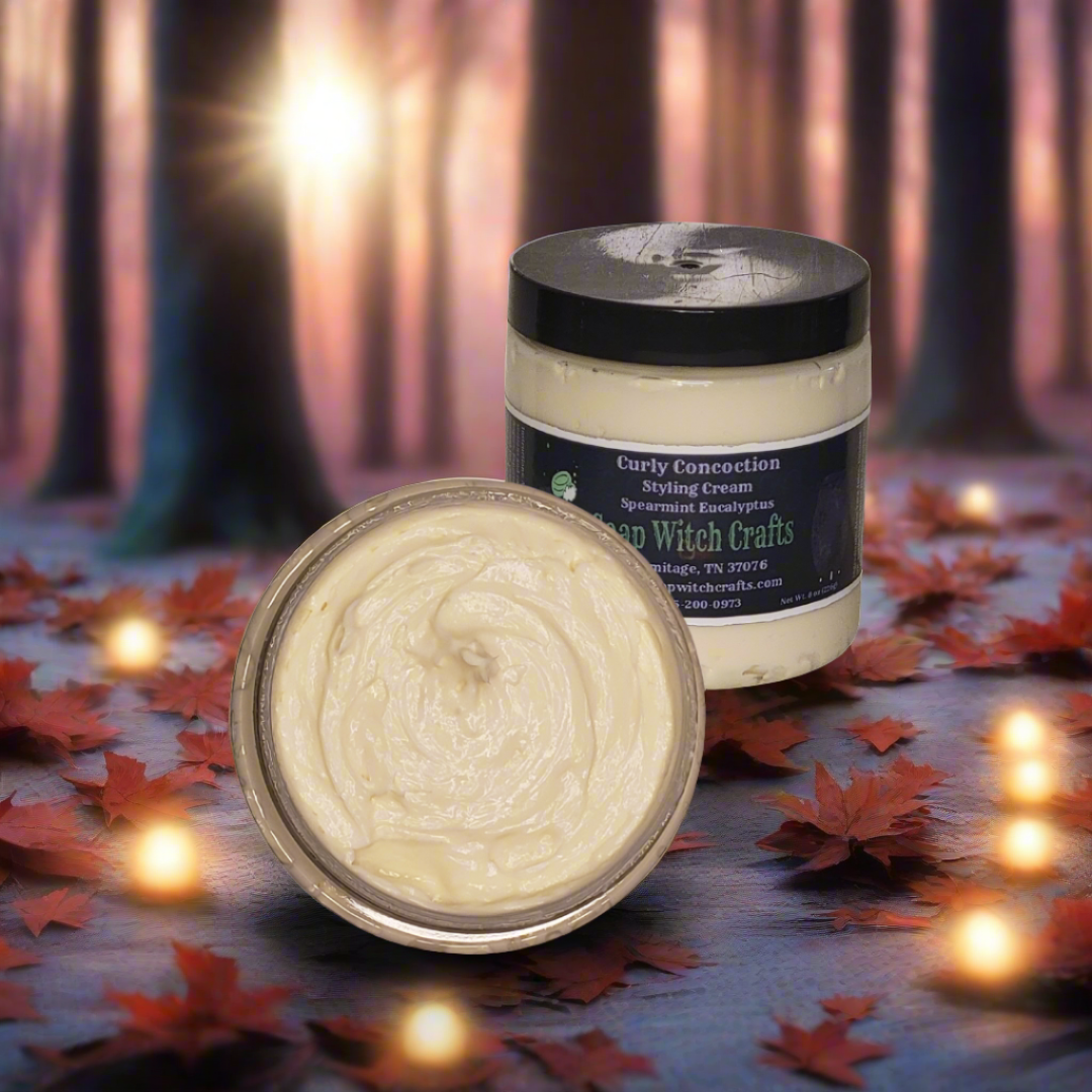 Curly Concoction Moisturizing Styling Cream - Strawberry Patchouli