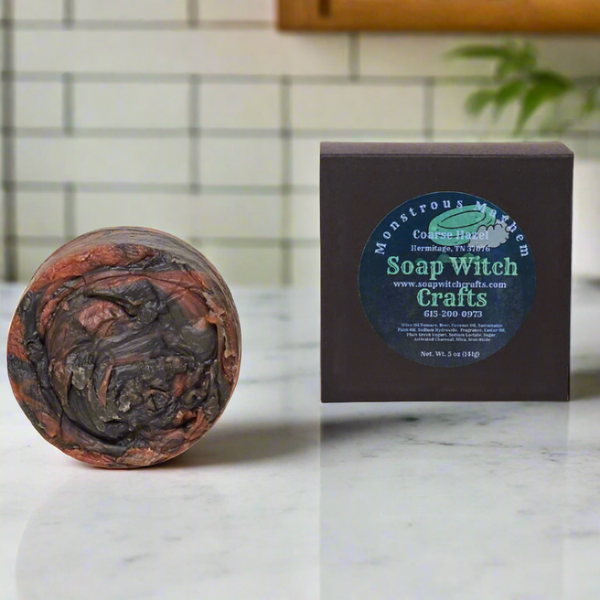 Monstrous Mayhem Beer Soap - Coarse Hazel