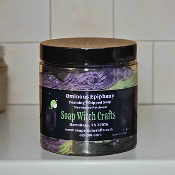 Ominous Epiphany Aloe Vera Whipped Soap - Lemon Pound Cake - 0