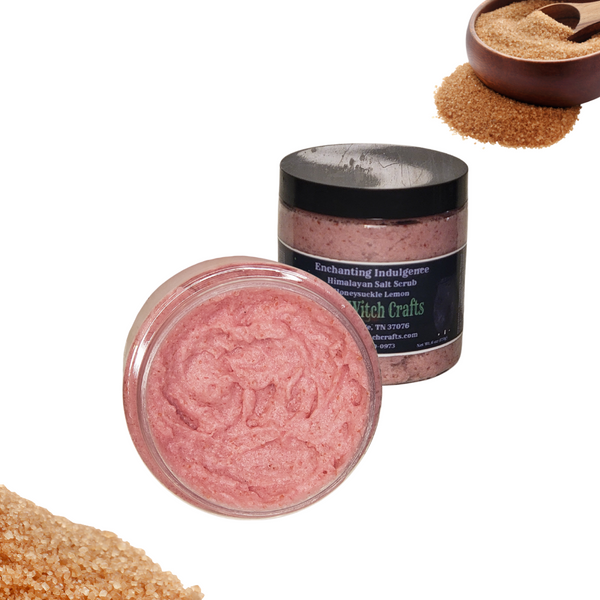 Enchanting Indulgence Raw Sugar Scrub - Honeysuckle Lemon