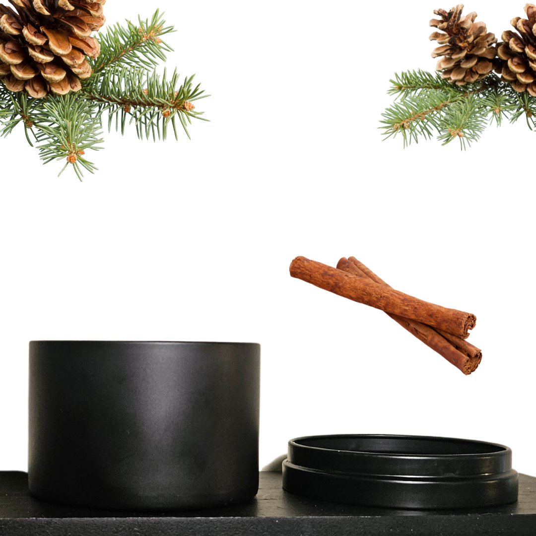 Whimsy Spellfire Sleek Soy Tin Candle - Alpine Cheer