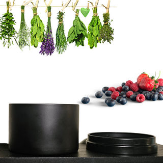 Whimsy Spellfire Sleek Soy Tin Candle - Berries and Herbs