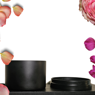 Whimsy Spellfire Sleek Soy Tin Candle - Fresh Roses