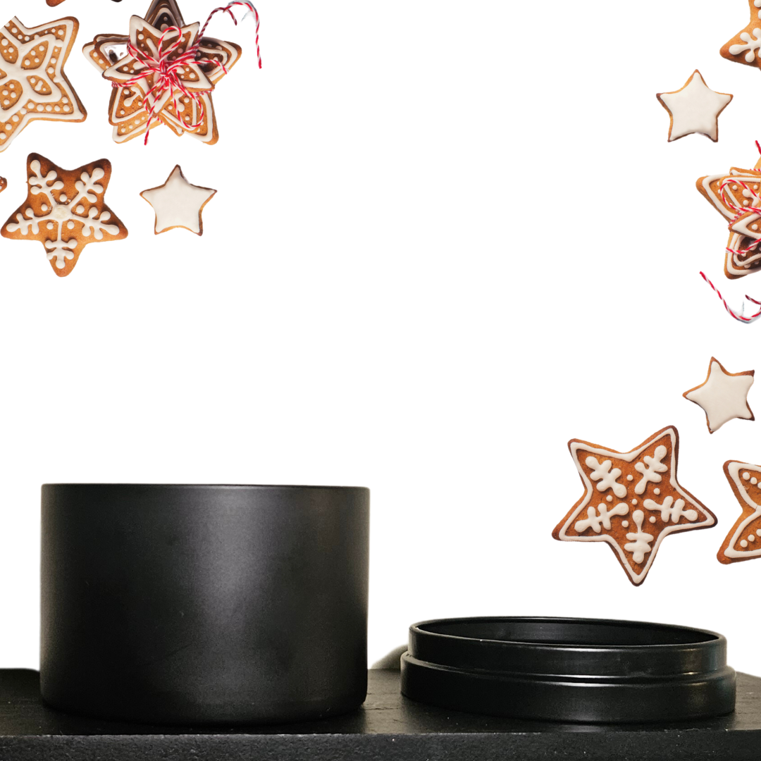 Whimsy Spellfire Sleek Soy Tin Candle - Gingerbread