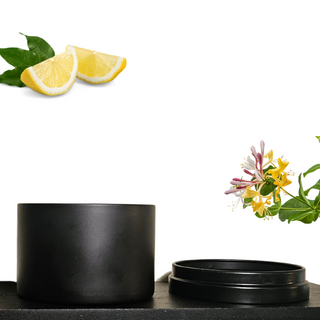 Whimsy Spellfire Sleek Soy Tin Candle - Honeysuckle Lemon