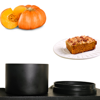 Whimsy Spellfire Sleek Soy Tin Candle - Pumpkin Ginger Streusel