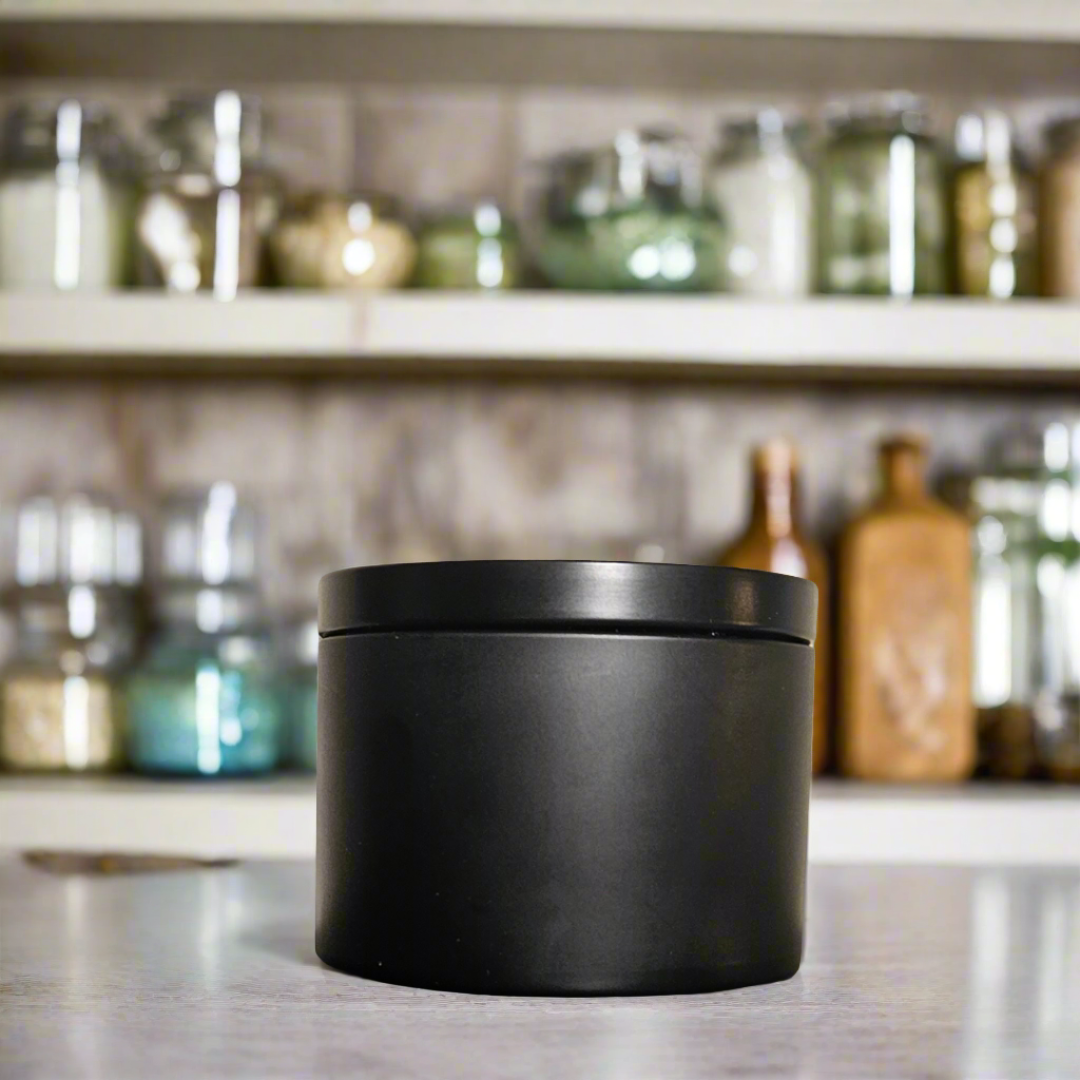 Whimsy Spellfire Sleek Soy Tin Candle - Fresh Roses