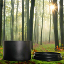 Whimsy Spellfire Sleek Soy Tin Candle - Apple Cider Donut-1