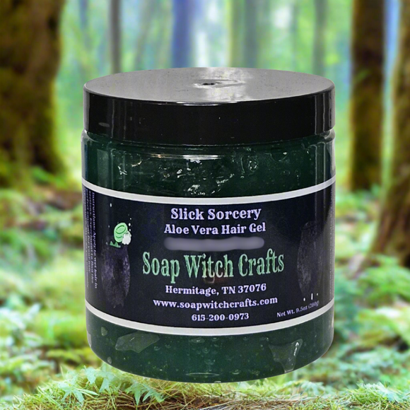 Slick Sorcery Aloe Vera Styling Gel - Spearmint Eucalyptus