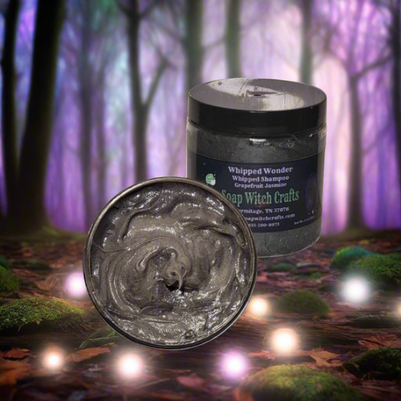 Whipped Wonder Charcoal Whipped Shampoo - Apple Aroma