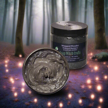 Whipped Wonder Charcoal Whipped Shampoo - Spearmint Eucalyptus