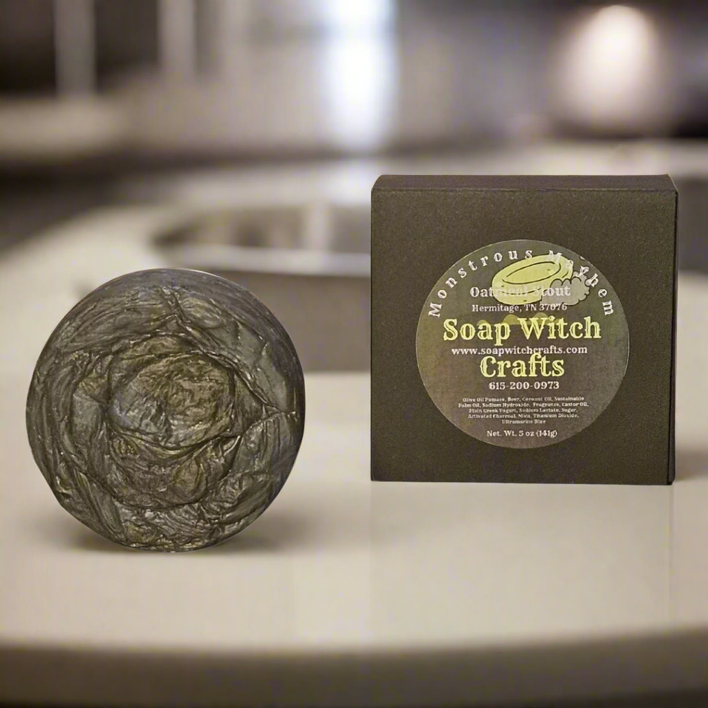 Monstrous Mayhem Beer Soap - Oatmeal Stout - 0