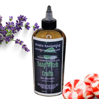 Acute Anointing Moisturizing Hair Oil - Lavender Peppermint