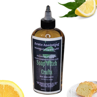 Acute Anointing Moisturizing Hair Oil - Lemon Pound Cake