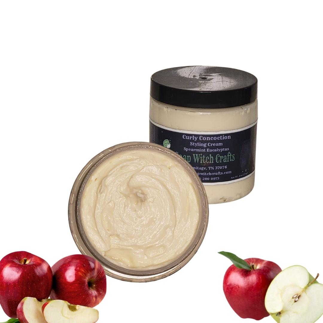 Curly Concoction Moisturizing Styling Cream - Apple Aroma-1