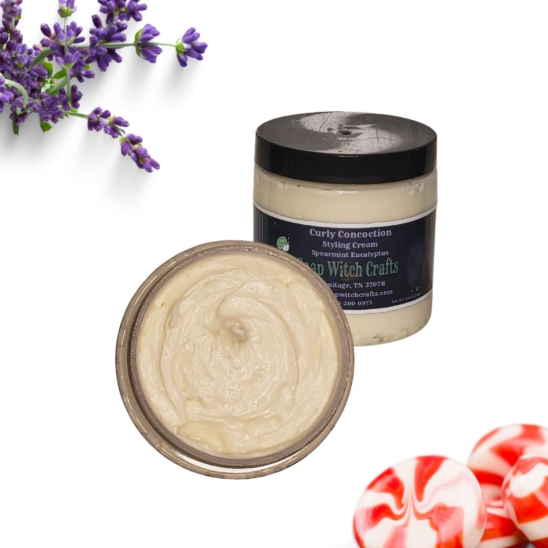 Curly Concoction Moisturizing Styling Cream - Lavender Peppermint