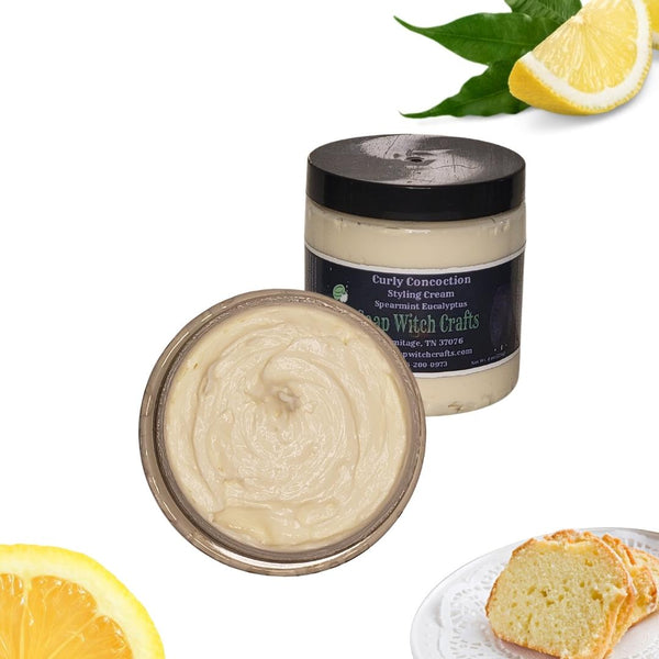 Curly Concoction Moisturizing Styling Cream - Lemon Pound Cake
