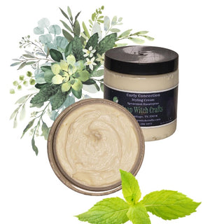 Curly Concoction Moisturizing Styling Cream - Spearmint Eucalyptus
