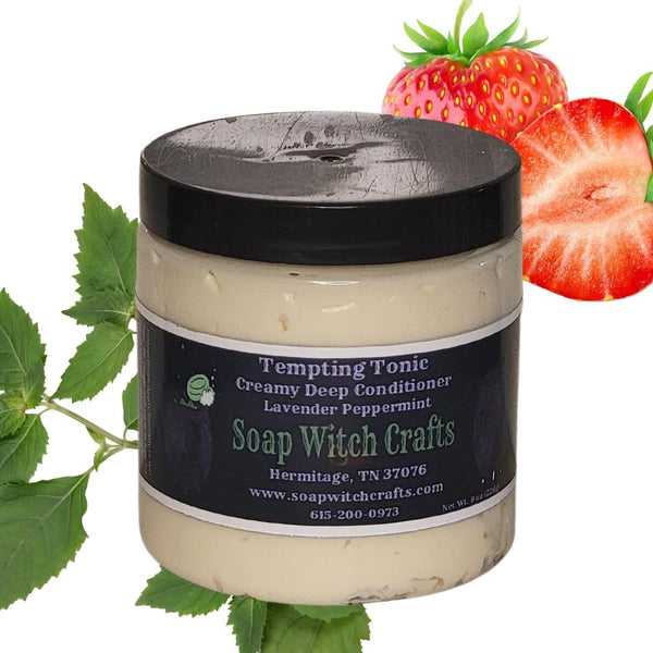Tempting Tonic Deep Conditioner – Strawberry Patchouli