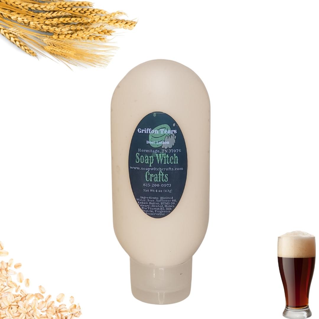 Griffon Tears Beer Lotion - Oatmeal Stout