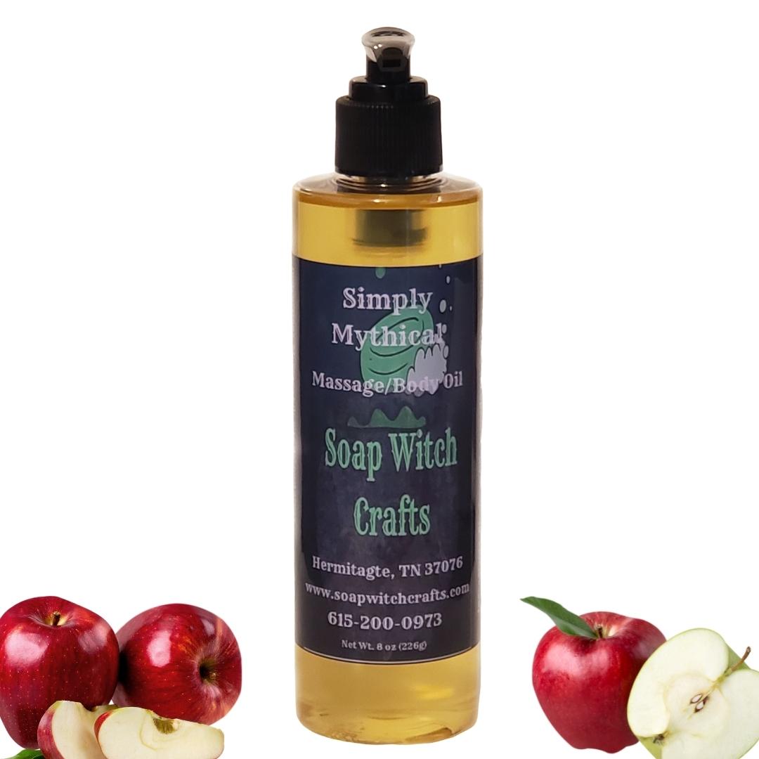 Simply Mythical Massage Oil and Body Oil - Apple Aroma