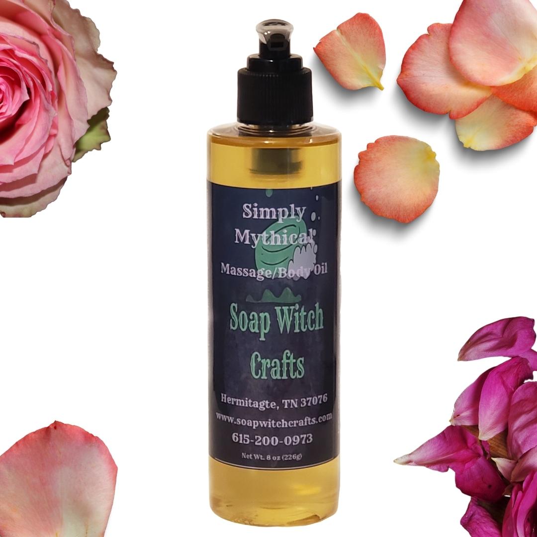 Simply Mythical Massage Oil and Body Oil - Fresh Roses