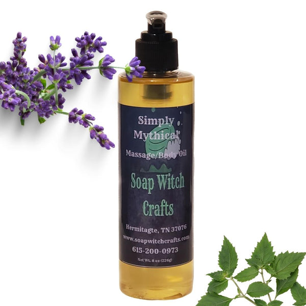 Simply Mythical Massage Oil/Body Oil - Lavender Patchouli